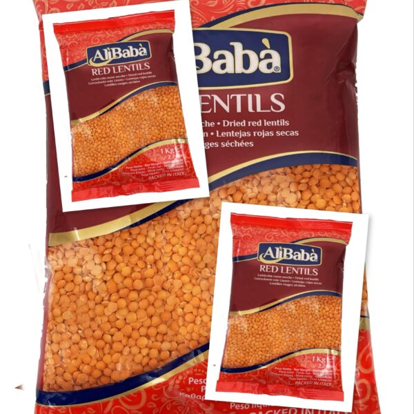 Red Lentils Split 1Kgx2