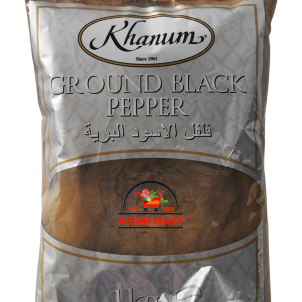 Khanum Ground Black Pepper 1kg