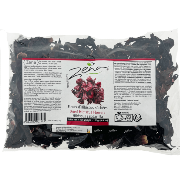 Zena Dried Hibiscus Flowers 125g