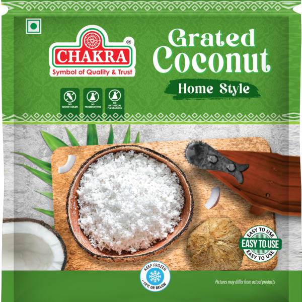 Chakra Grated Coconut 500g