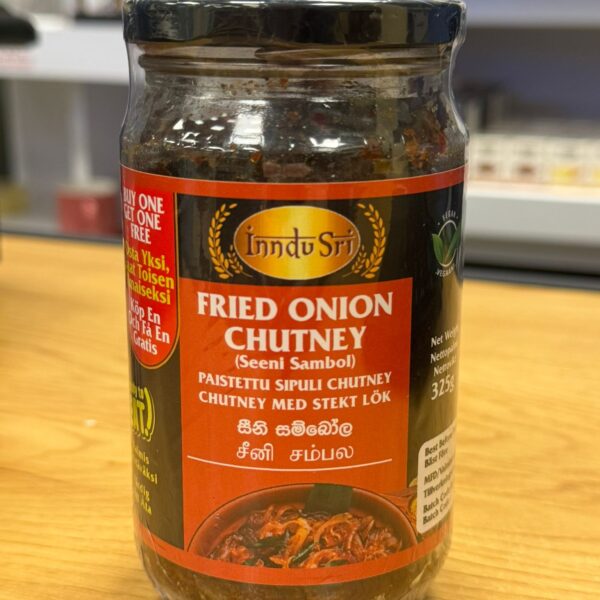 InnduSri Fried Onion Chutney 325g
