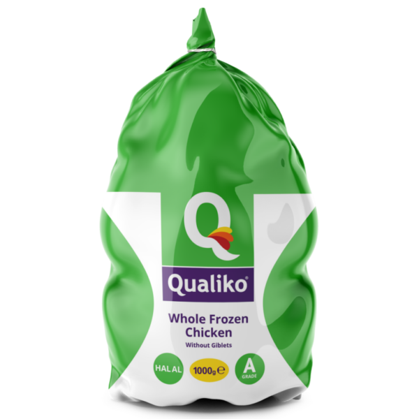 Qualiko Whole Frozen Chicken 1kg